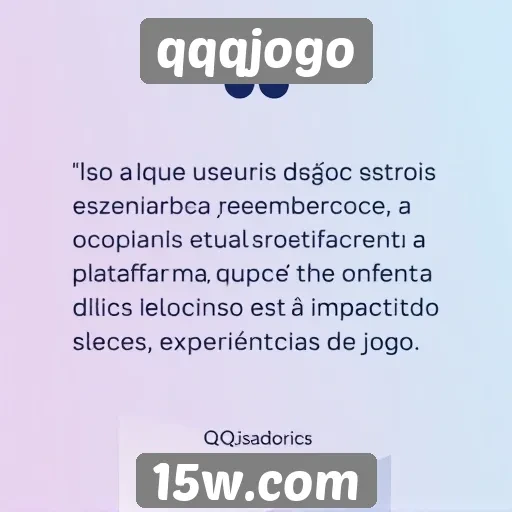 Feedback dos usuários sobre a plataforma qqqjogo