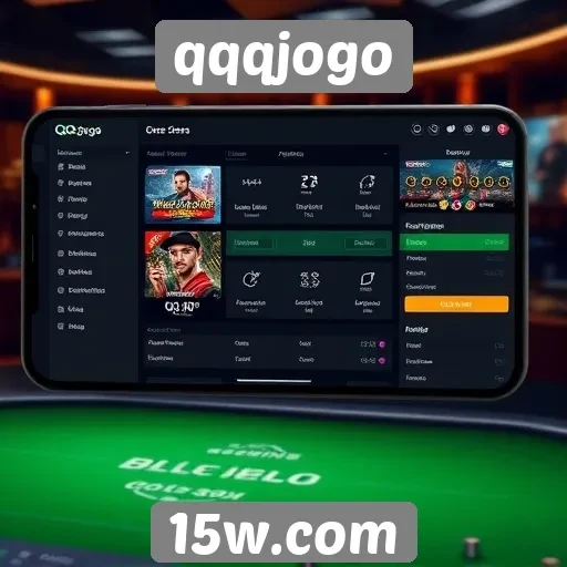 Interface do usuário do qqqjogo e sua usabilidade